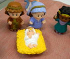 Fisher Price Little People Manger Nativity Set Replacement Figures Lot Of 12