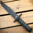 12 5  Military Hunting Tactical Fixed Blade Survival Army Knife W Fire Starter