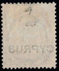 1880 Cyprus Scott 4 4p Light Olive Green Mint Mh