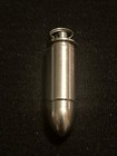 Silver Bullet Memorial Cremation Jewelry Urn Or Pill Necklace Stainless Steel