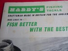 A Scarce Vintage Hardy Advertising Fold Out Advertising Leaflet Circa 1962