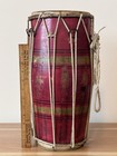 Vintage Indian Wooden Dholak  Dholki Drum Handmade 16    Instrument Decor