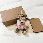 Designer Thomasbear Rhinestone Bear Bag Charm Luxury Teddy Bear Keychain Gift