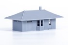 N Scale  1 160  Railroad Or Interurban Passenger Depot