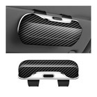 7 09 X 2 56 Inch Car Sun Visor Sunglasses Case - Abs Carbon Fiber