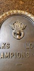 Rare 1950 Charleroi Pennsylvania Large 20 Lb Bronze Bpoe Elks Plaque Sign Look 