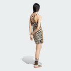 Nwt Adidas Women Originals X Farm Rio 3-stripes Mini Dress Size M
