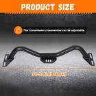 Adjustable Transmission Crossmember Steel For 63-87 Chevy gmc C10 C20 2wd Trucks
