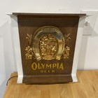 Vintage Olympia Beer    good Luck    Horseshoe Lighted Sign Good Working Condition