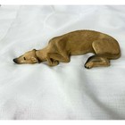 Vintage 1984 Sandicast Greyhound Dog Figurine Sandra Brue Fawn Resting 394 Usa