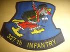 Vietnam War Patch Us Army 327th Infantry Regiment 101st Airborne Division