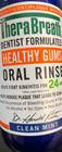 3 Pk Therabreath Whitening Fresh Breath Oral Rinse Clean Mint 16 Oz Exp 04 27