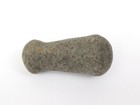 Antique Hawaiian Poi Pounder Lava Stone Oceanic Artifact 4 25  Tall X 2 25  Wide