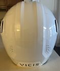 Vicis Zero2 Adult Football Helmet Size Large White W  Chinstrap  Extra Pads