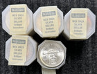 1980 Bu Mexico Onza Casa De Moneda 1ozt Silver Coins From Original Vintage Rolls