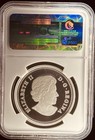 2014 Canada  20 Silver Story Of Northern Lights Howling Wolf Hologram Ngc Pf69 U