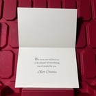 Holiday Flower Arrangement Christmas Greeting Card Unused New Vintage 1970s