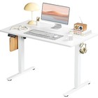  Standing Desk  Adjustable Height Electric Sit Stand Up Down 40 24 White