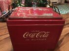 Rare  Antique Progress Refrigerator Co - Metal Coca Cola Cooler   Louisville  Ky