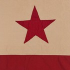 Large Vintage Cotton Sewn Washington Dc Flag Cloth Usa American Capital Columbia