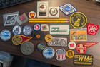Vintage Railroad Patch Emblem Award Lot Pc Prr B o Santa Fe Union Pacific    