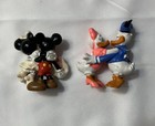Vintage Disney Mickey Minnie Donald Daisy Valentines Couples Applause Figure Lot