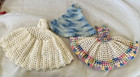 5 Vintage  Hand Crochet Doll Dresses For 8  Character Dolls  Duchess   Others  