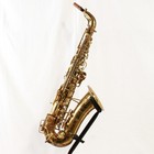 1949 Buescher Top Hat   Cane Alto Saxophone W  Accessories - Neck Pickup Mount
