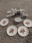 10 Pieces Vintage Madeline Miniature Tea Set By Schylling