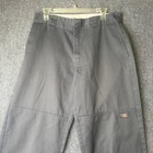 Dickies Double Knee Work Pants Mens 32x30 Charcoal Grey Skater Streetwear 85283