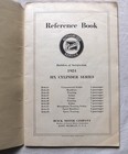 Vintage Used Original 1924 Buick Automobile Reference Book Six Cylinder Models