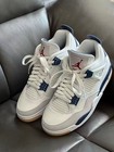 Men s Mid Top Jordan 4 Retro Sb  navy Blue  Basketball Shoes Size 7-12
