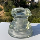 Clear Cd 252 Hemingray   62 Made In U s a  Glass Insulator Good Condition