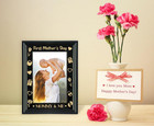 First Mothers Day Picture Frames From New Baby Engraved Wood Picture Frame New M