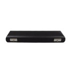 Advanced 16 Hole Flute Case Hard Wood  leather Package Case Black Color