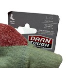 Darn Tough Hike trek Micro Crew Socks Red Green Merino Wool Womens L 10-11 5