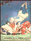 1964 Pasadena Cc Vs Harbor College The Huddle Football Program