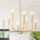 Chandeliers  8-light Modern Dining Room Light Fixtures  29 5  8-light Gold