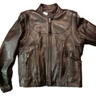 Harley-davidson Willie G Women   s Black Leather Convertible Jacket Medium