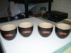 4  Baileys Irish Cream Mine   Yours Ceramic Mug Set Desert Bowl Glass Coffee Bar