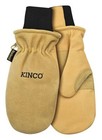 Kinco 901t-m Lined Heavy Duty Premium Grain   Suede Pigskin Mitt Glove  Medium