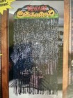 Vintage Halloween Curtain Kooky Curtain Foil Fringe Decoration Fun World New Nos