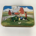 John Deere Golf Collector Tin Gift Set Logo Golf Balls Divot Tool Tees Zolan