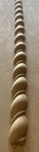 20 Feet Of 1 2  Wide Wood Rope Moulding  5 Pieces 48  Long   228