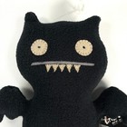 Uglydoll Little Uglys Ice-bat Plush Toy Small Black Monster Goth