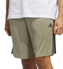 Adidas Men s 3 Stripe Shorts  Silpeb black  Size M