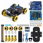 4wd Mecanum Robot Car Kit - Smart Diy Project For Arduino Ide  Stem Learning