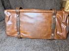 Vintage Singer Sewing Machine Travel Vinyl Carry Case Storage Bag Faux Leather