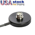 So239 Magnetic Antenna Mount Base Pl259 Plug   5m Rg-58 Cable For Mobile Radio