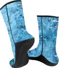 Cressi Hunter 3mm Neoprene Camouflage Dive Socks With Grip For Fins Or Boots
